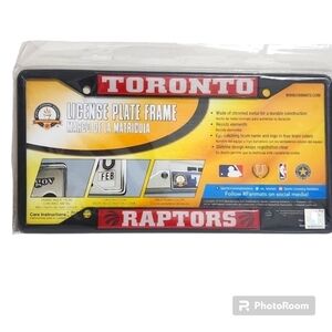 Toronto Raptors License Plate Frame